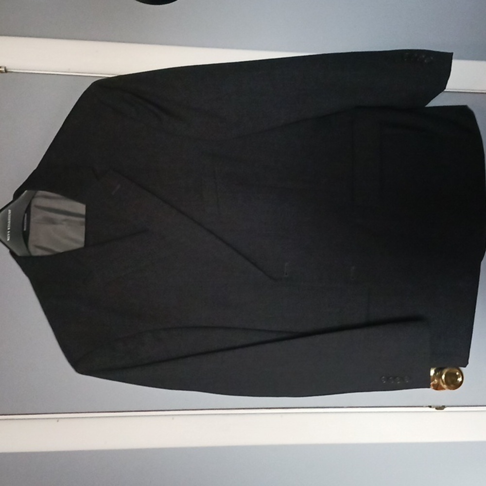 Classic Mens Charcoal Gray Suit